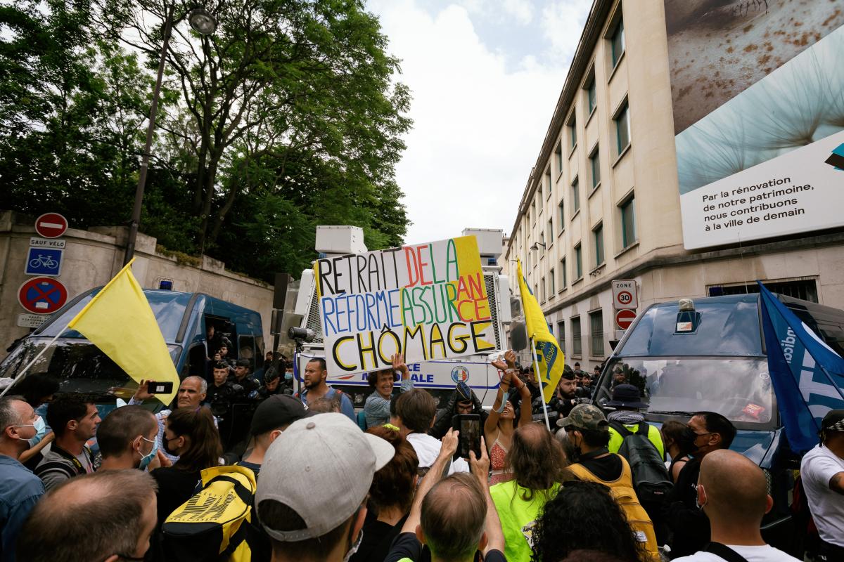 FRANCE - SOCIAL - DEMONSTRATION AGAINST LAY-OFFS