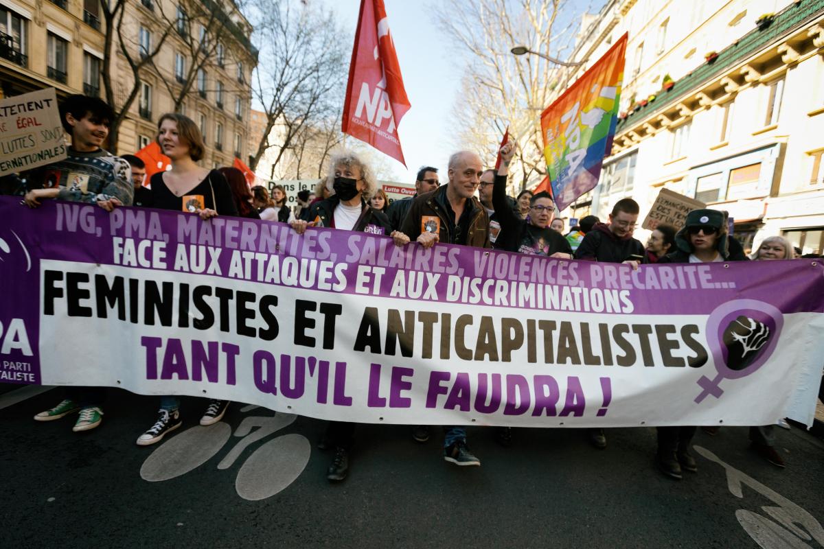 FRANCE - SOCIAL - DEMONSTRATION - FEMINIST STRIKE