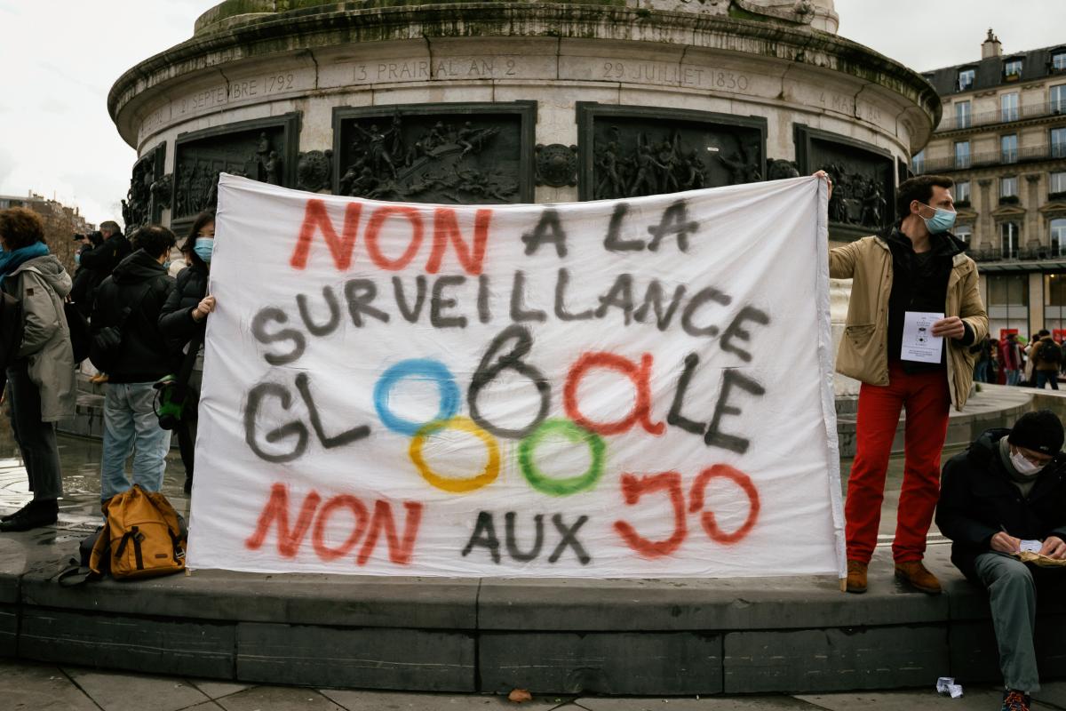 FRANCE - SOCIAL - DEMONSTRATION - RALLY AGAINST GLBAL SECURITY LAW