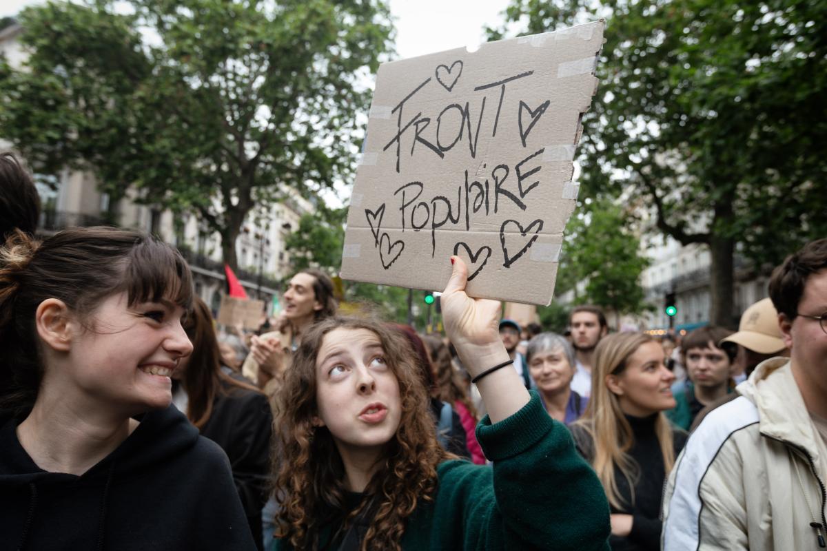 FRANCE - SOCIAL - DEMONSTRATION AGAINST THE FAR RIGHT