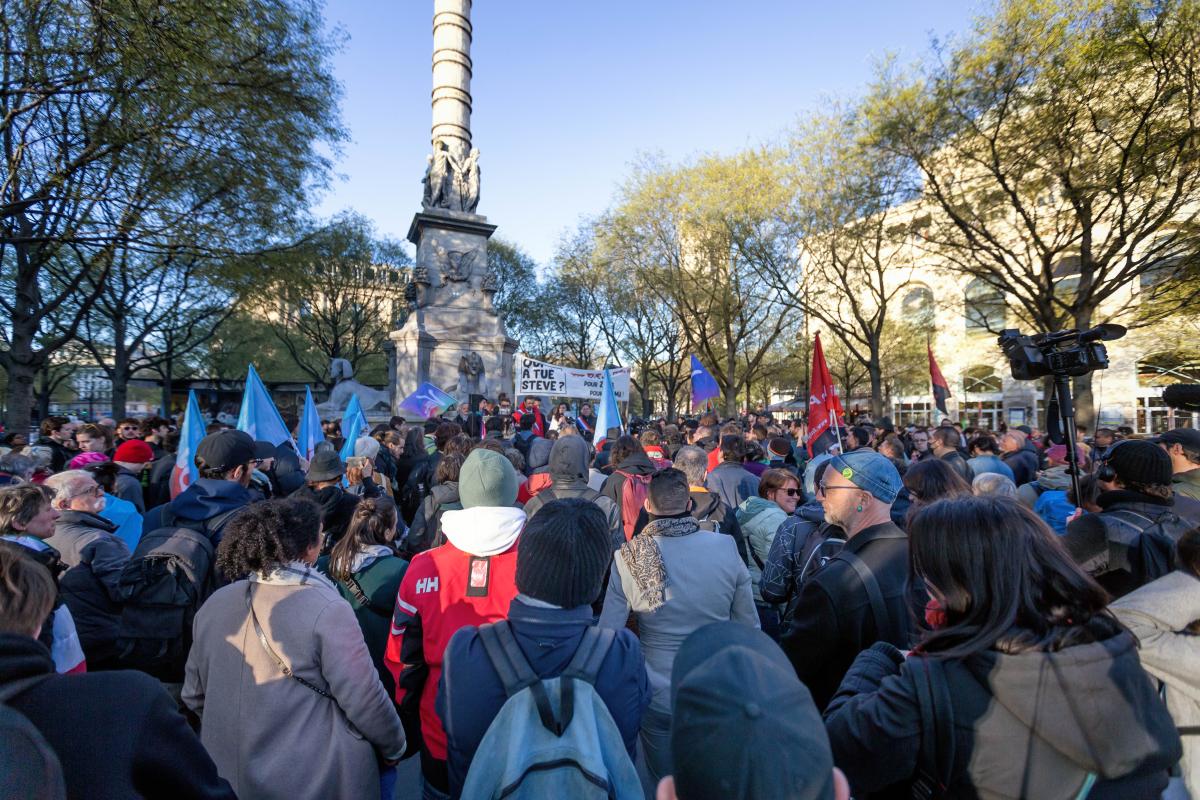 FRANCE - SOCIAL - DEMONSTRATION AGAINST PENSION REFORM