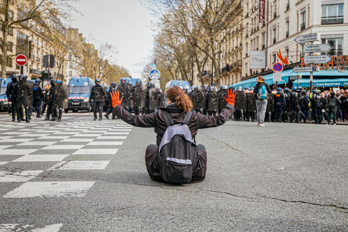 FRANCE - SOCIAL - 11TH INTER-UNION DEMONSTRATION AGAINST PENSION REFORM