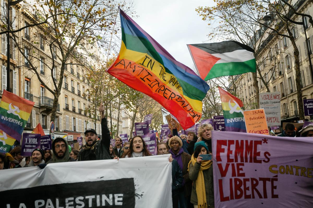FRANCE - SOCIAL - DEMONSTRATION AGAINST SEXUAL AND SEXIST VIOLENCE
