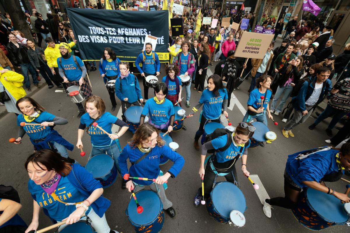 FRANCE - SOCIAL - DEMONSTRATION FOR WOMENS RIGHTS