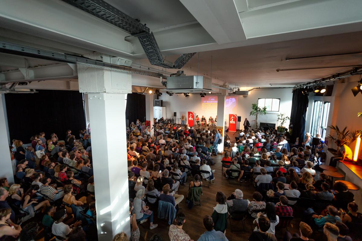 FRANCE - NPA MEETING-DEBATE FOR THE CONSTRUCTION OF A FIGHTING LEFT