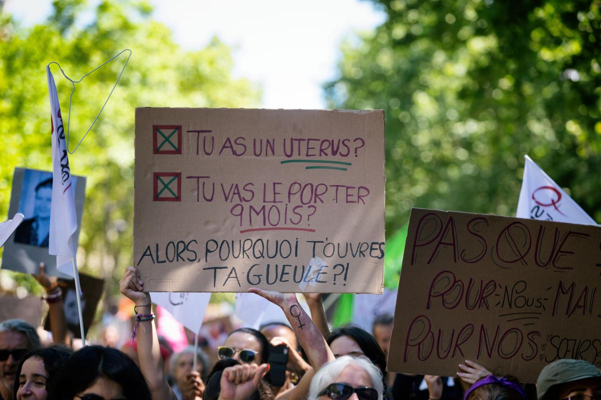 FRANCE - SOCIAL - DEMONSTRATION FOT THE RIGHT TO ABORTION