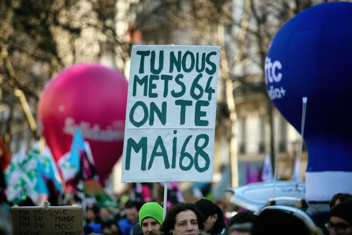 FRANCE - SOCIAL - DEMONSTRATION AGAINST PENSION REFORM