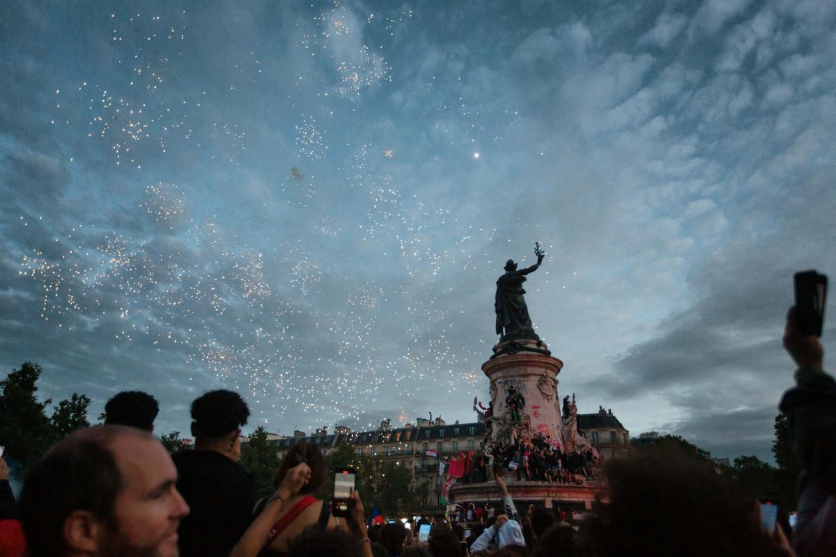 FRANCE - SOCIAL - RALLY AFTER LEFT S VICTORY ON SECOND ROUND PARLIAMENT ELECTIONS