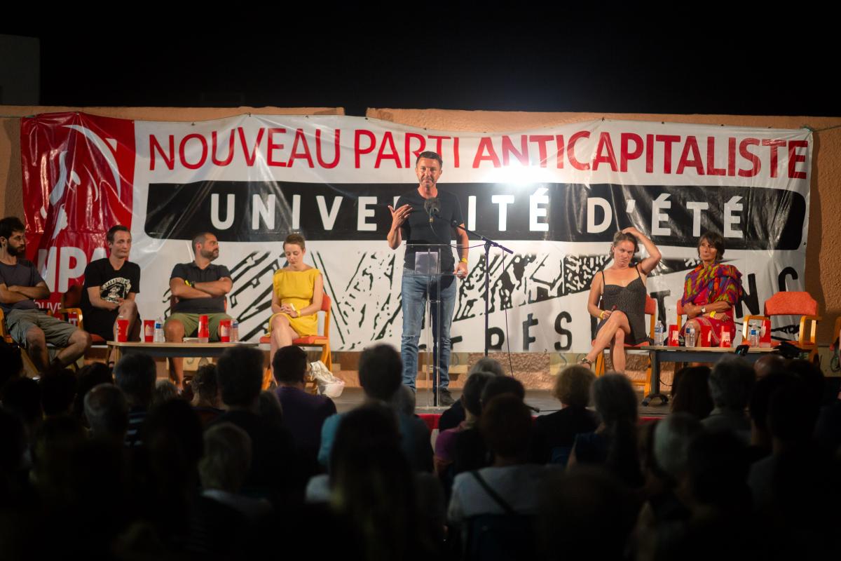 FRANCE - POLITICS - NPA SUMMER UNIVERSITY MEETING
