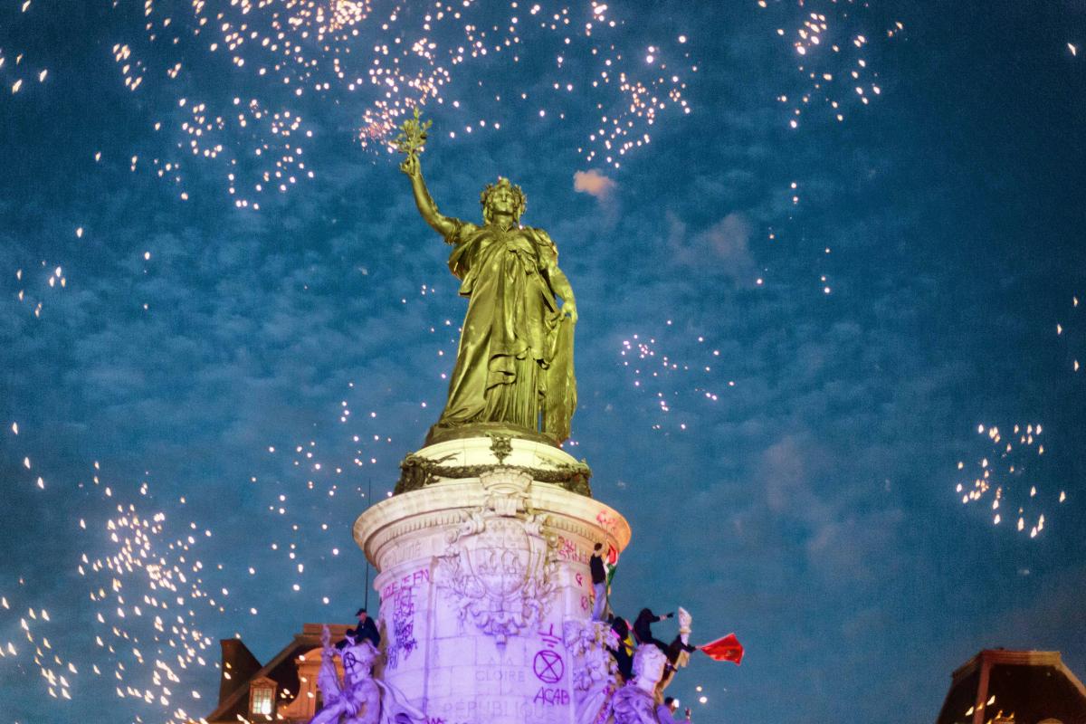 FRANCE - SOCIAL - RALLY AFTER LEFT S VICTORY ON SECOND ROUND PARLIAMENT ELECTIONS