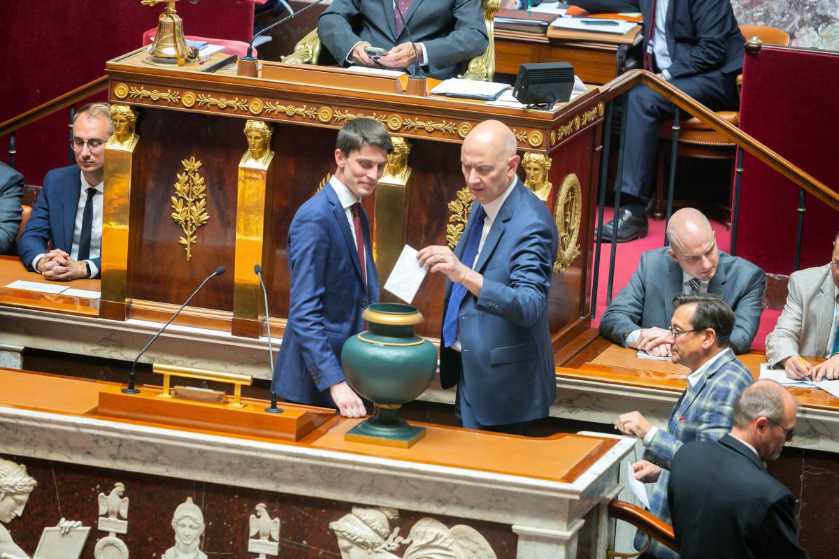 FRANCE - POLITICS - NATIONAL ASSEMBLY - ELECTION OF THE PRESIDENT OF THE ASSEMBLY