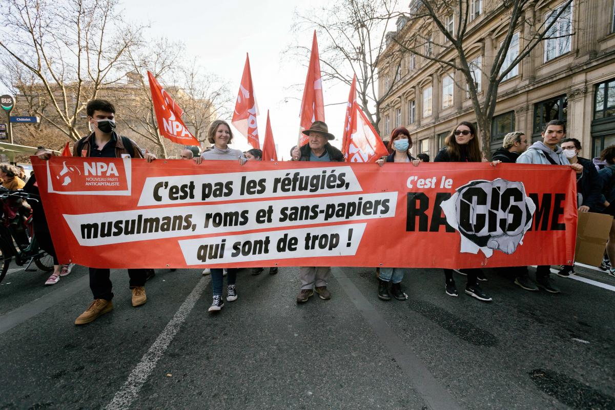 FRANCE - SOCIAL - DEMONSTRATION AGAINST RACISM AND POLICE AND PRISON VIOLENCE