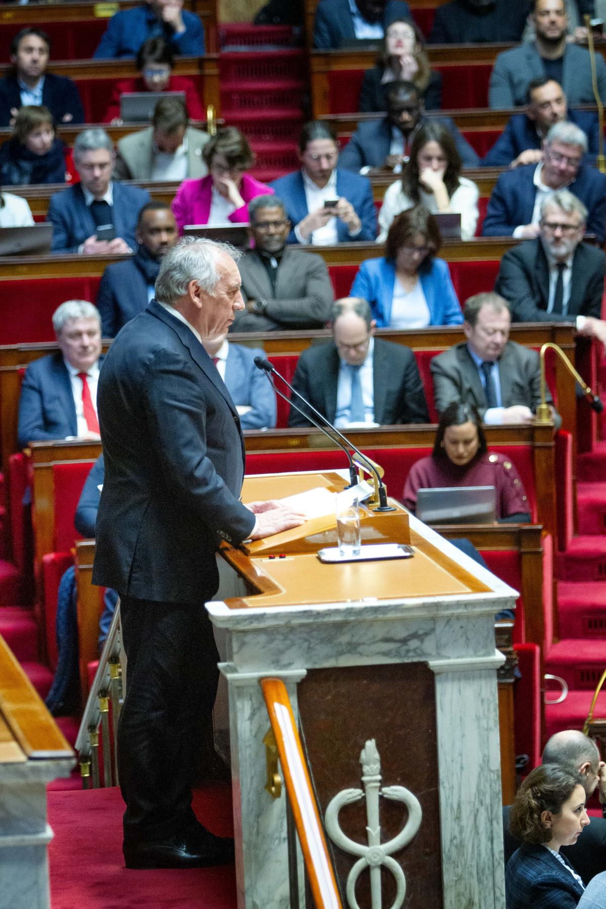 FRANCE - POLITICS - NATIONAL ASSEMBLY - PRIME MINISTER OPENING SPEACH