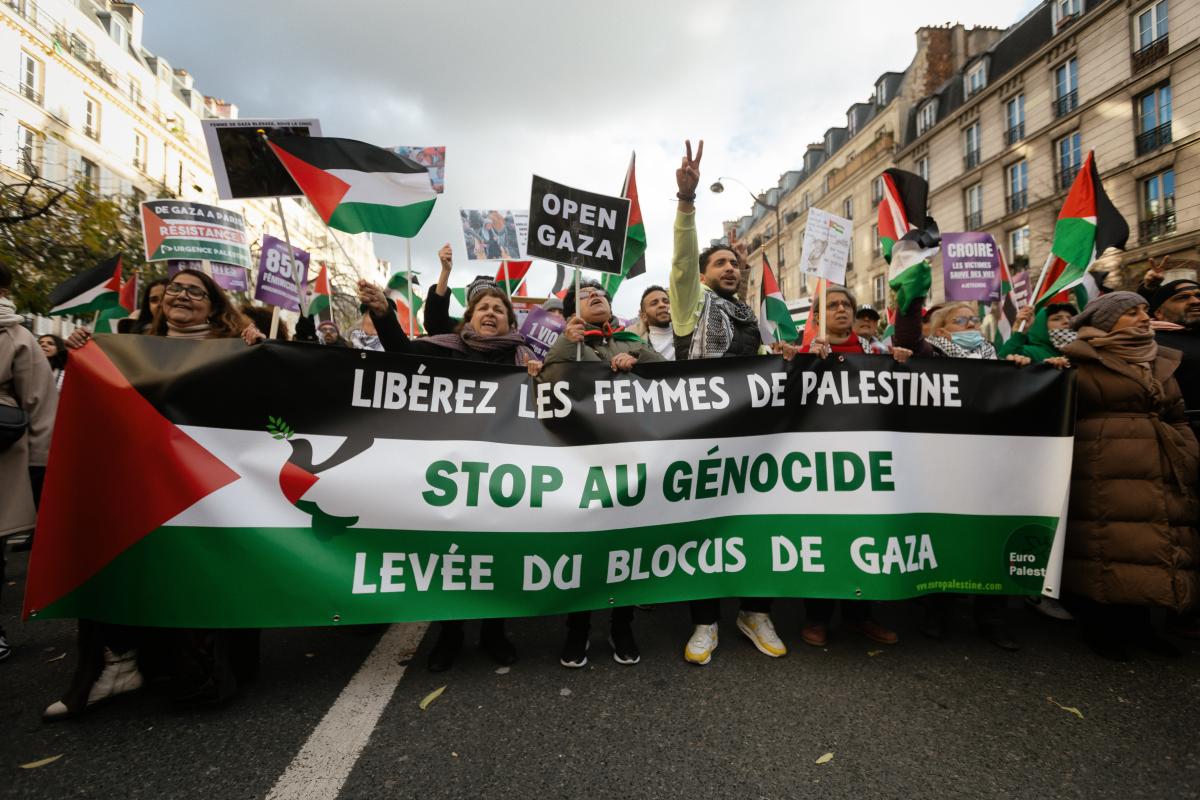 FRANCE - SOCIAL - DEMONSTRATION AGAINST SEXUAL AND SEXIST VIOLENCE