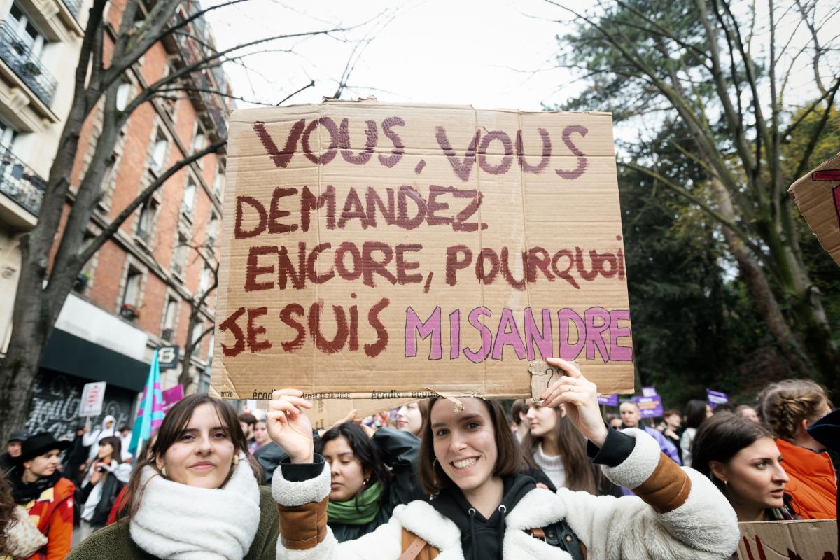 FRANCE - SOCIAL - DEMONSTRATION FOR WOMENS RIGHTS