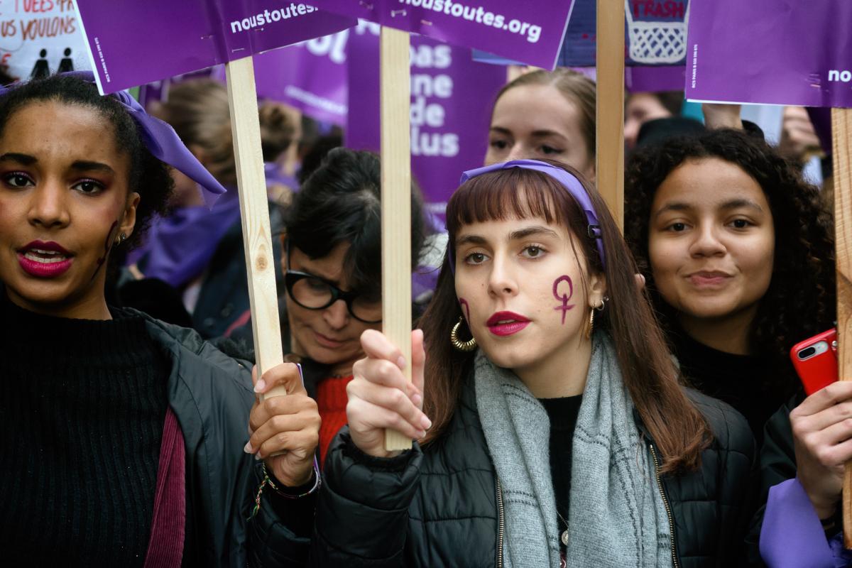 FRANCE - POLITICS - SOCIAL - DEMO - MANIFESTATION CONTRE LES VIOLENCES FAITES AUX FEMMES