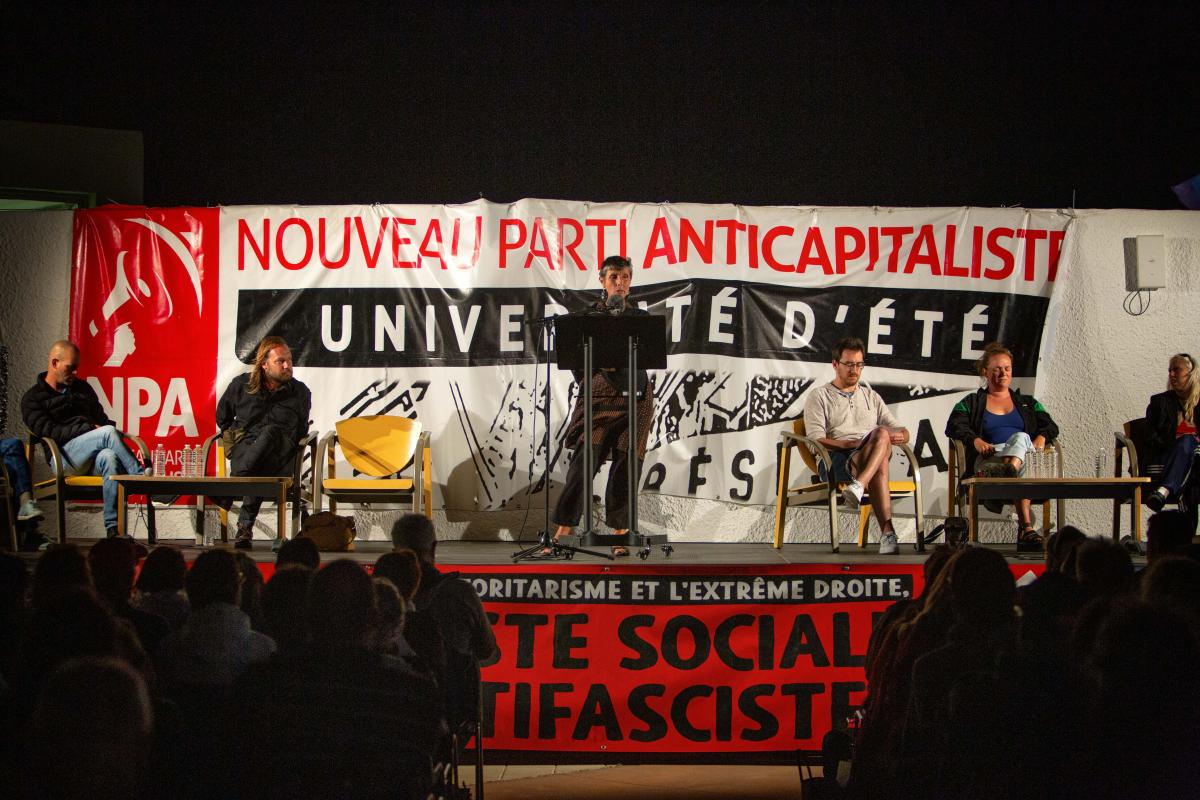 FRANCE - POLITICS - NPA MEETING AT SUMMER UNIVERSITY