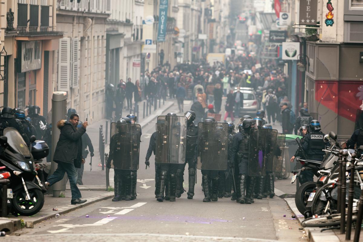 FRANCE - SOCIAL - 9TH INTER-UNION DEMONSTRATION AGAINST PENSION REFORM