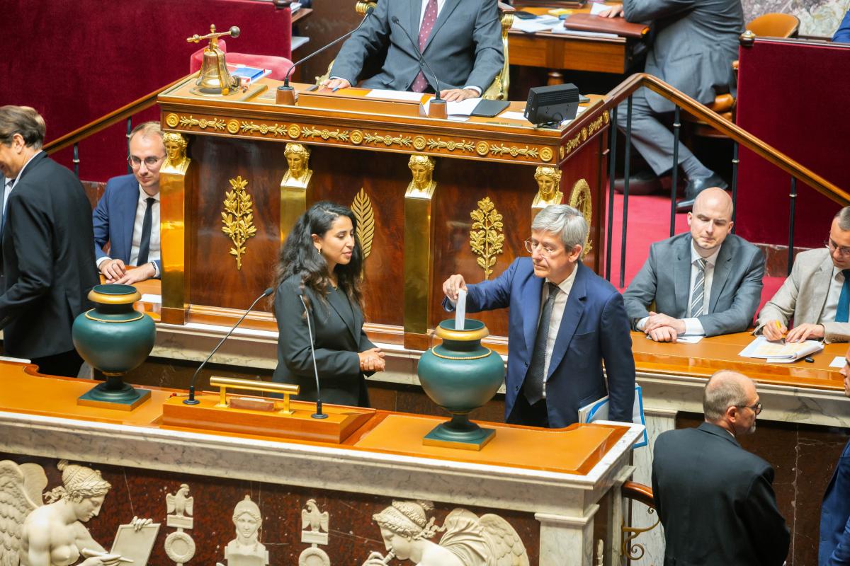 FRANCE - POLITICS - NATIONAL ASSEMBLY - ELECTION OF THE PRESIDENT OF THE ASSEMBLY