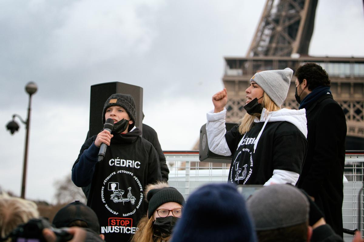 FRANCE - SOCIAL - DEMONSTRATION FOR JUSTICE FOR CEDRIC CHOUVIAT