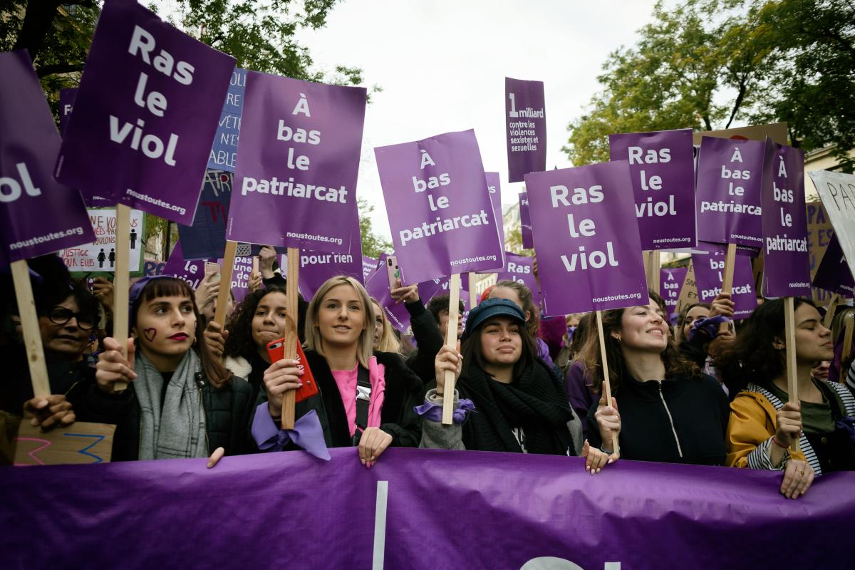 FRANCE - POLITICS - SOCIAL - DEMO - MANIFESTATION CONTRE LES VIOLENCES FAITES AUX FEMMES