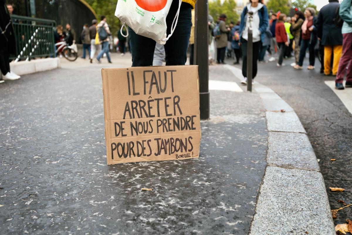 FRANCE - SOCIAL - LABOUR - INTER-UNION DEMONSTRATION FOR WAGES INCREASE