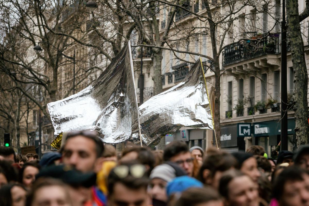 FRANCE - SOCIAL - 10TH DEMONSTRATION AGAINST PENSION REFORM