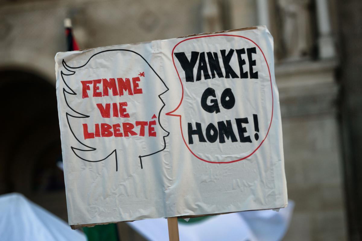 FRANCE - SOCIAL - RALLY AGAINST IMPERIALIST ATTACK ON IRAN
