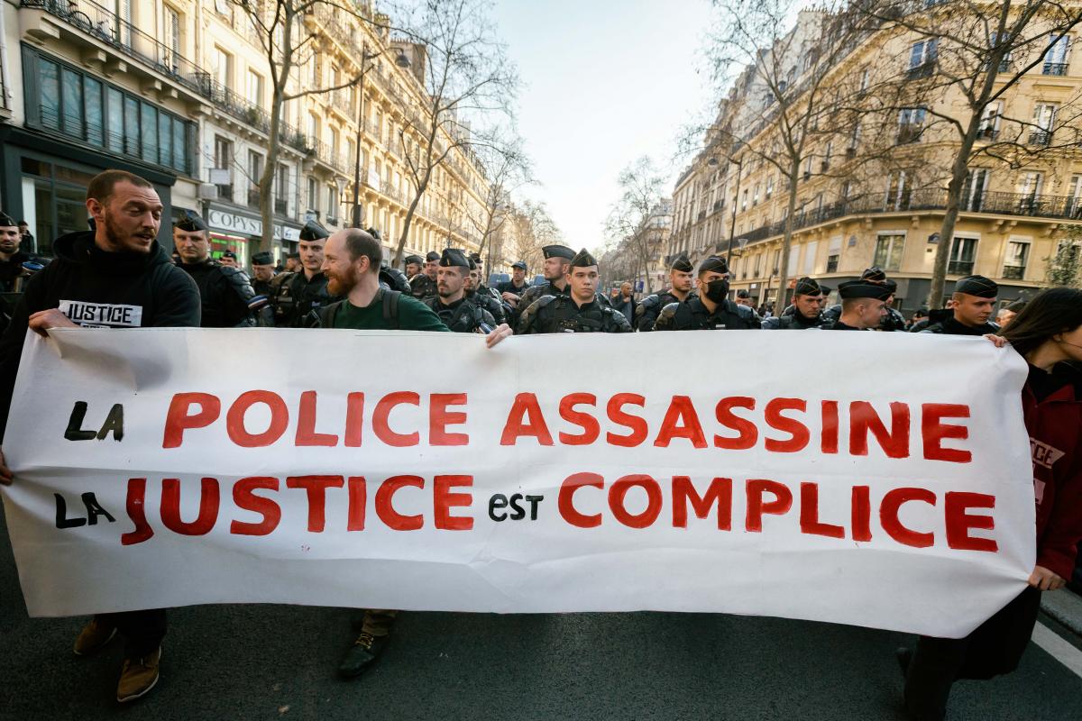 FRANCE - SOCIAL - DEMONSTRATION AGAINST RACISM AND POLICE AND PRISON VIOLENCE