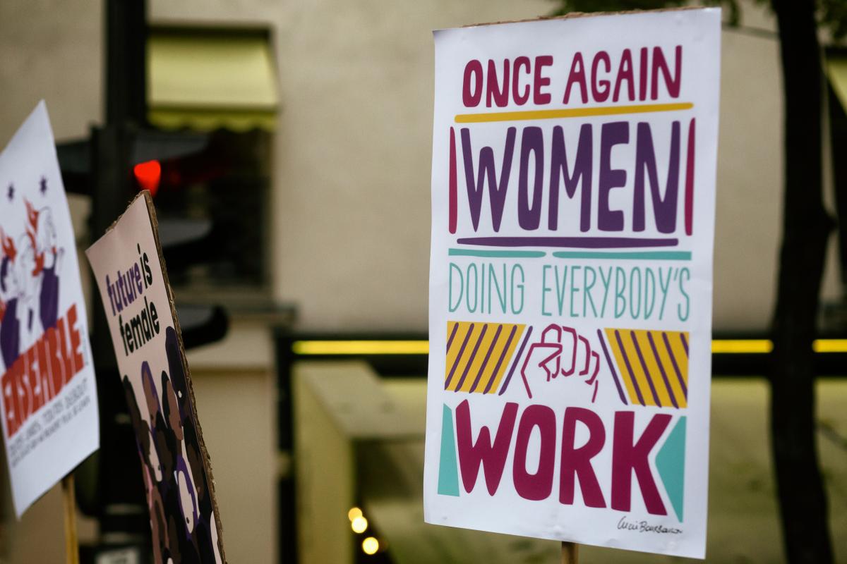 FRANCE - POLITICS - SOCIAL - DEMO - MANIFESTATION CONTRE LES VIOLENCES FAITES AUX FEMMES