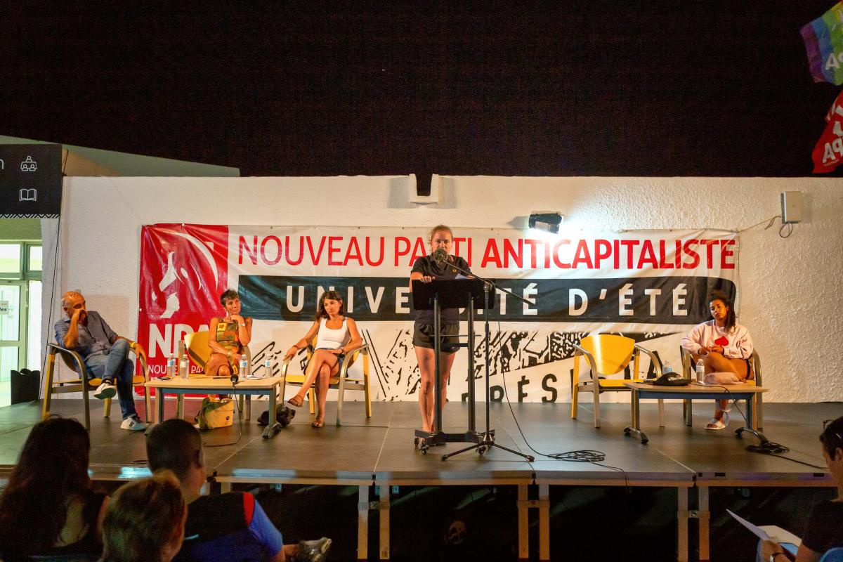 FRANCE - POLITICS - MEETING AT NPA SUMMER UNIVERSITY