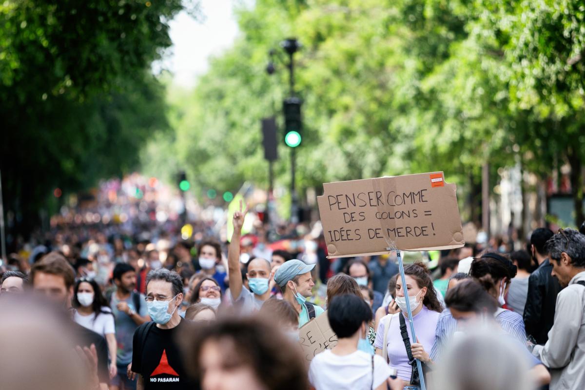 FRANCE - SOCIAL - DEMONSTRATION AGAINST FAR-RIGHT IDEAS