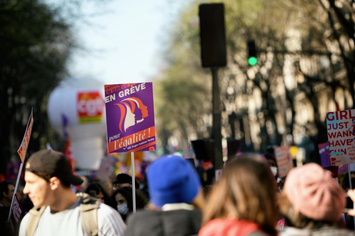 FRANCE - SOCIAL - DEMONSTRATION - FEMINIST STRIKE