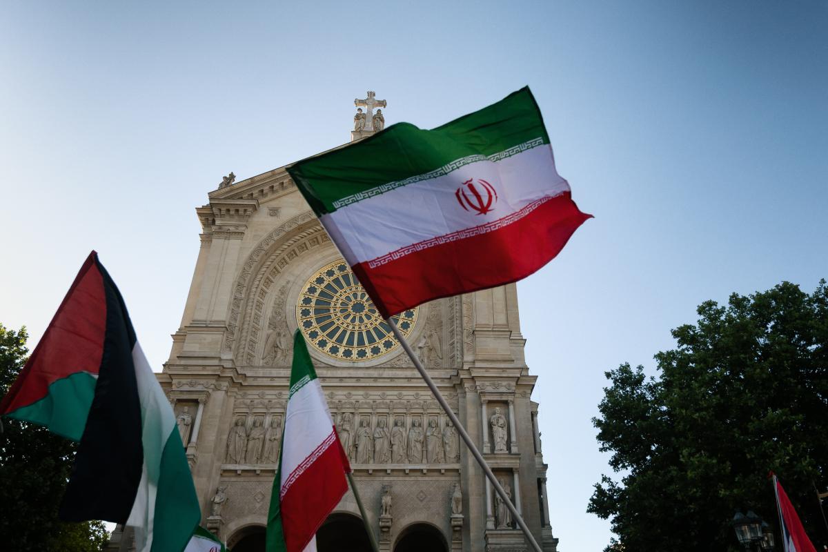 FRANCE - SOCIAL - RALLY AGAINST IMPERIALIST ATTACK ON IRAN