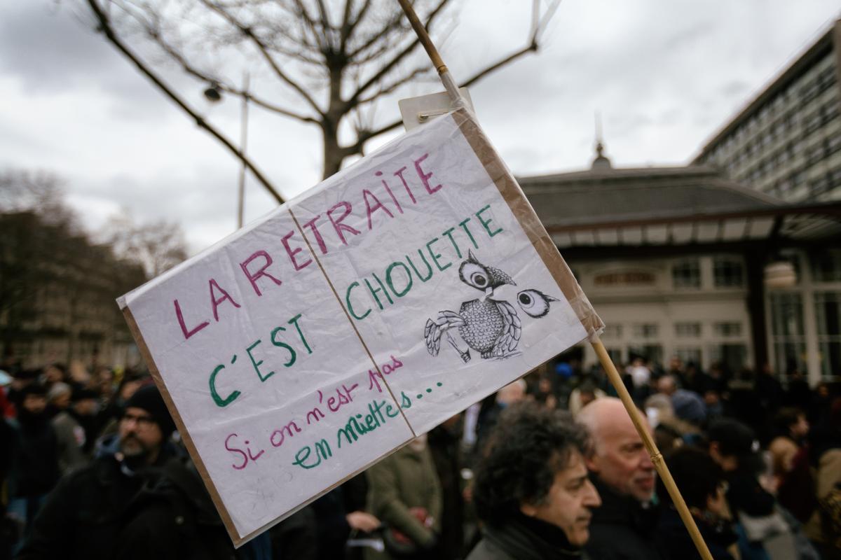 FRANCE - SOCIAL - SIXTH DEMONSTRATION AGAINST PENSION REFORM