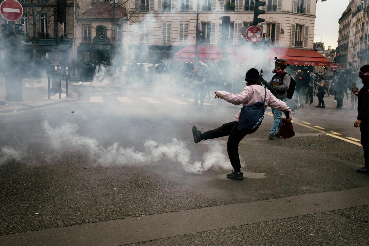 FRANCE - SOCIAL - 8TH DEMONSTRATION AGAINST PENSION REFORM