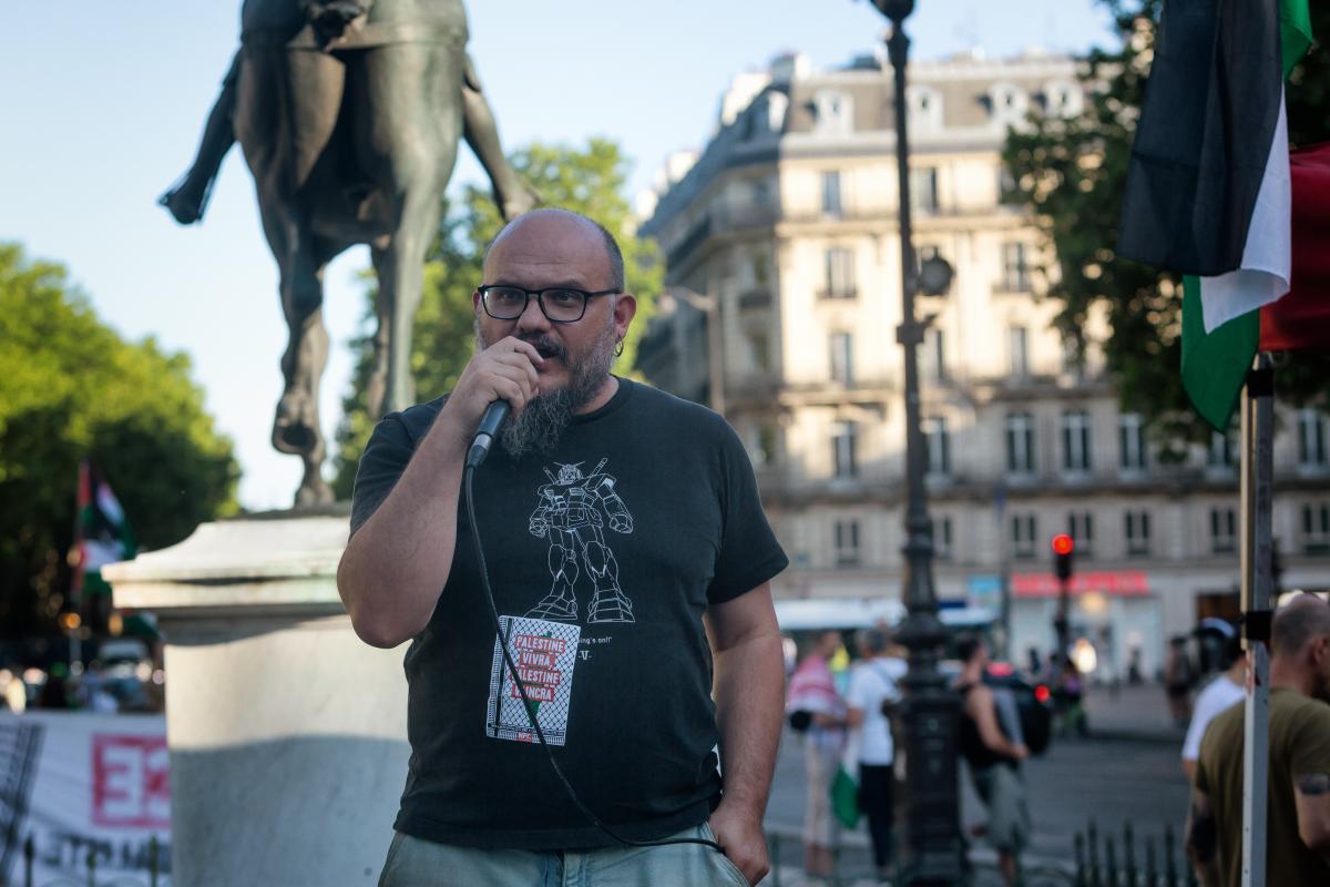 FRANCE - SOCIAL - RALLY AGAINST IMPERIALIST ATTACK ON IRAN