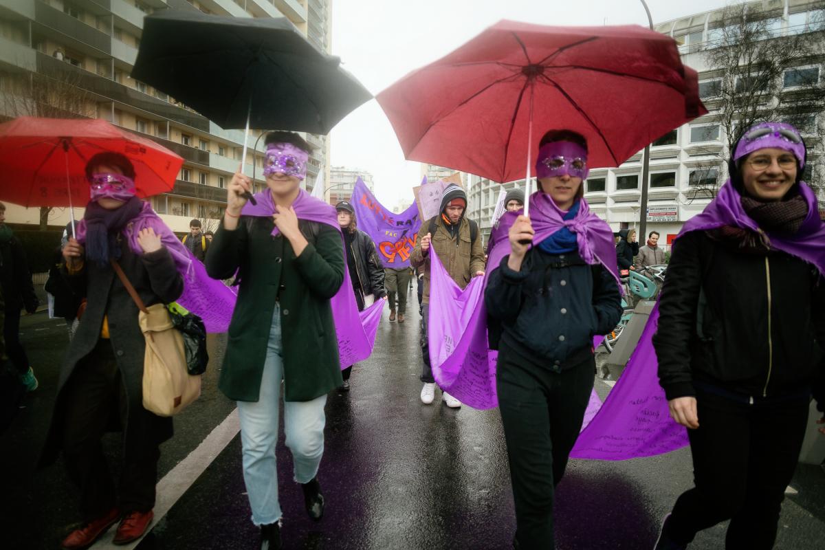 FRANCE - POLITICS - SOCIAL - DEMO - UNIVERSITY'S DEMONSTATION AGAINST PENSION REFORM AND LPPRS LAW