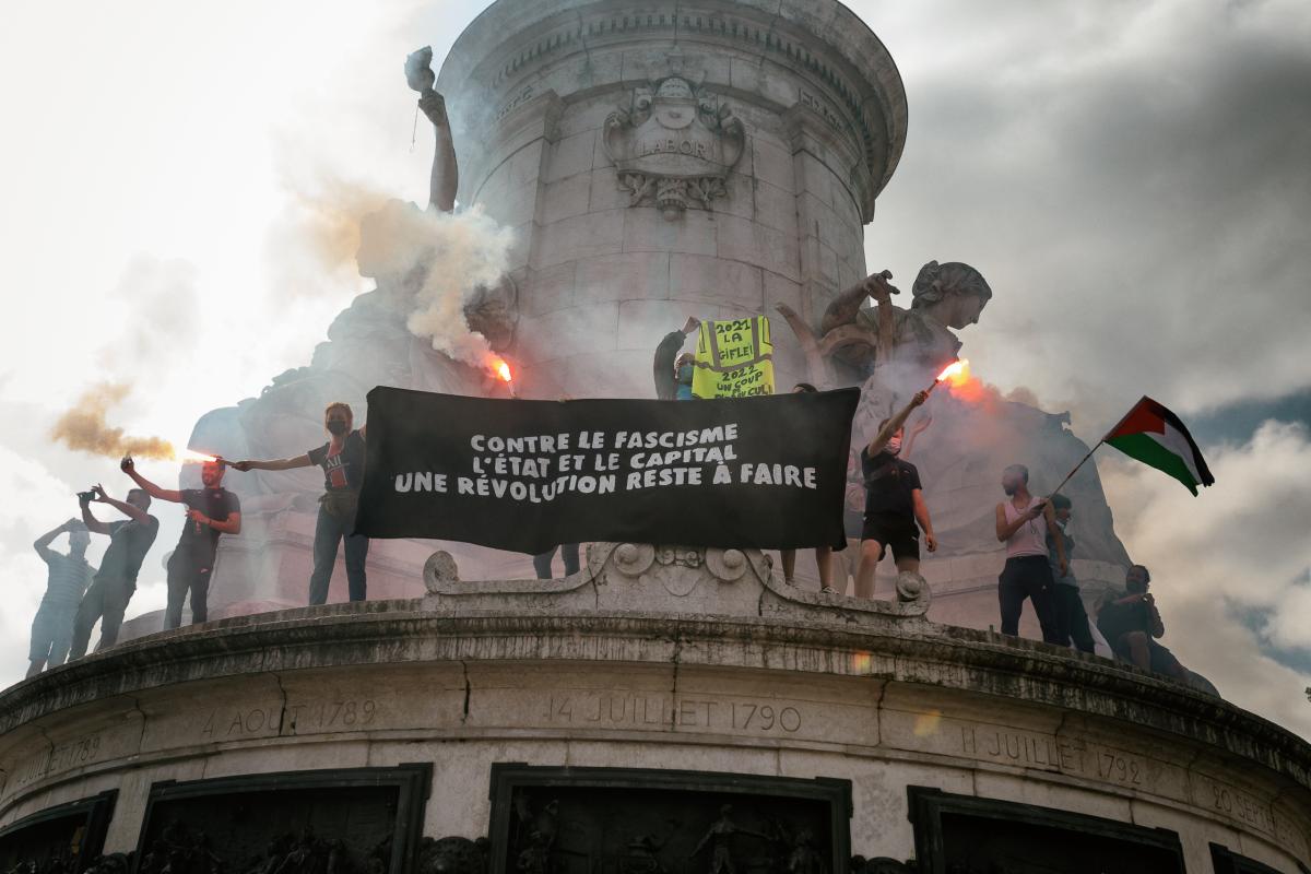 FRANCE - SOCIAL - DEMONSTRATION AGAINST FAR-RIGHT IDEAS