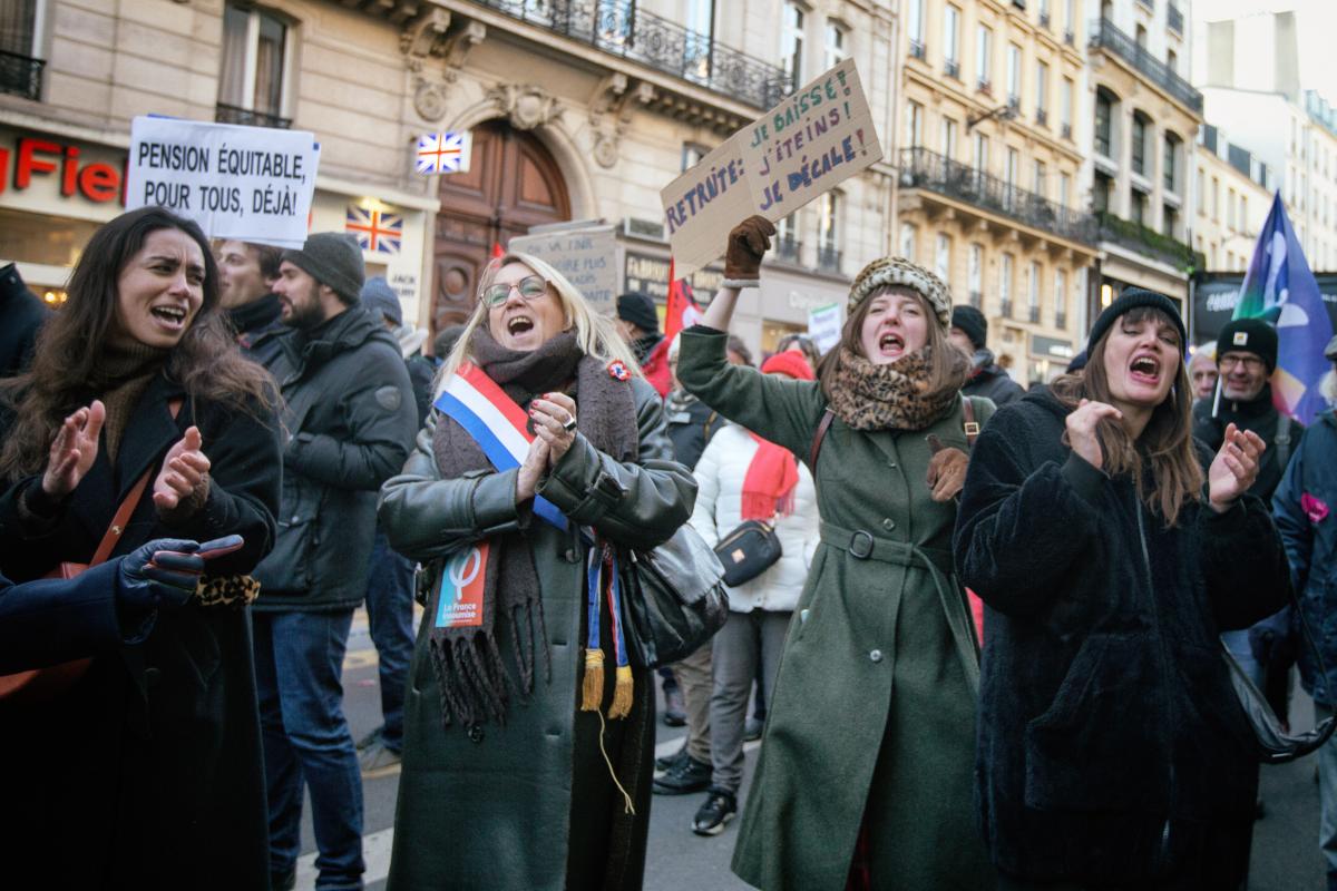 FRANCE - SOCIAL - YOUTH ORGANISATONS MARCH AGAINST PENSION REFORM