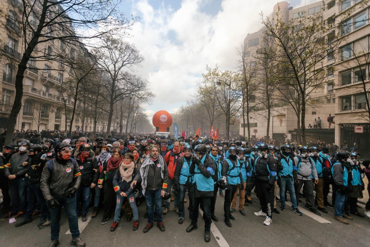FRANCE - SOCIAL - 11TH INTER-UNION DEMONSTRATION AGAINST PENSION REFORM