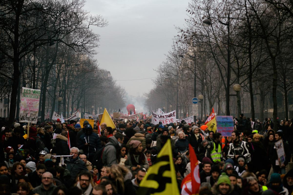FRANCE - POLITICS - SOCIAL - DEMO - 2ND NATIONAL STRIKE AGAINST PENSION REFORM