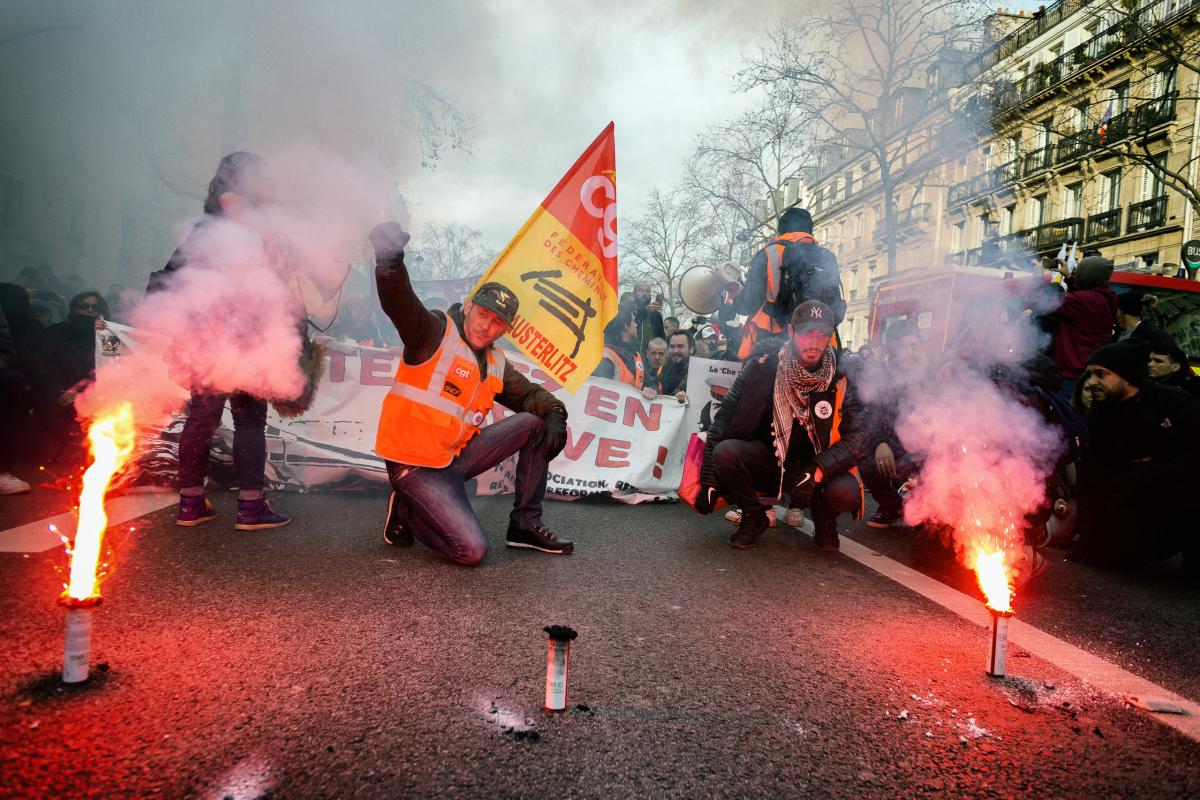 FRANCE - POLITICS - SOCIAL - DEMO - 3RD NATIONAL STRIKE AGAINST PENSION REFORM