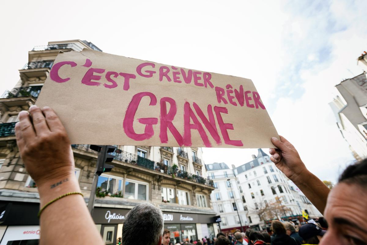 FRANCE - SOCIAL - MARCH AGAINST THE HIGH COST OF LIVING