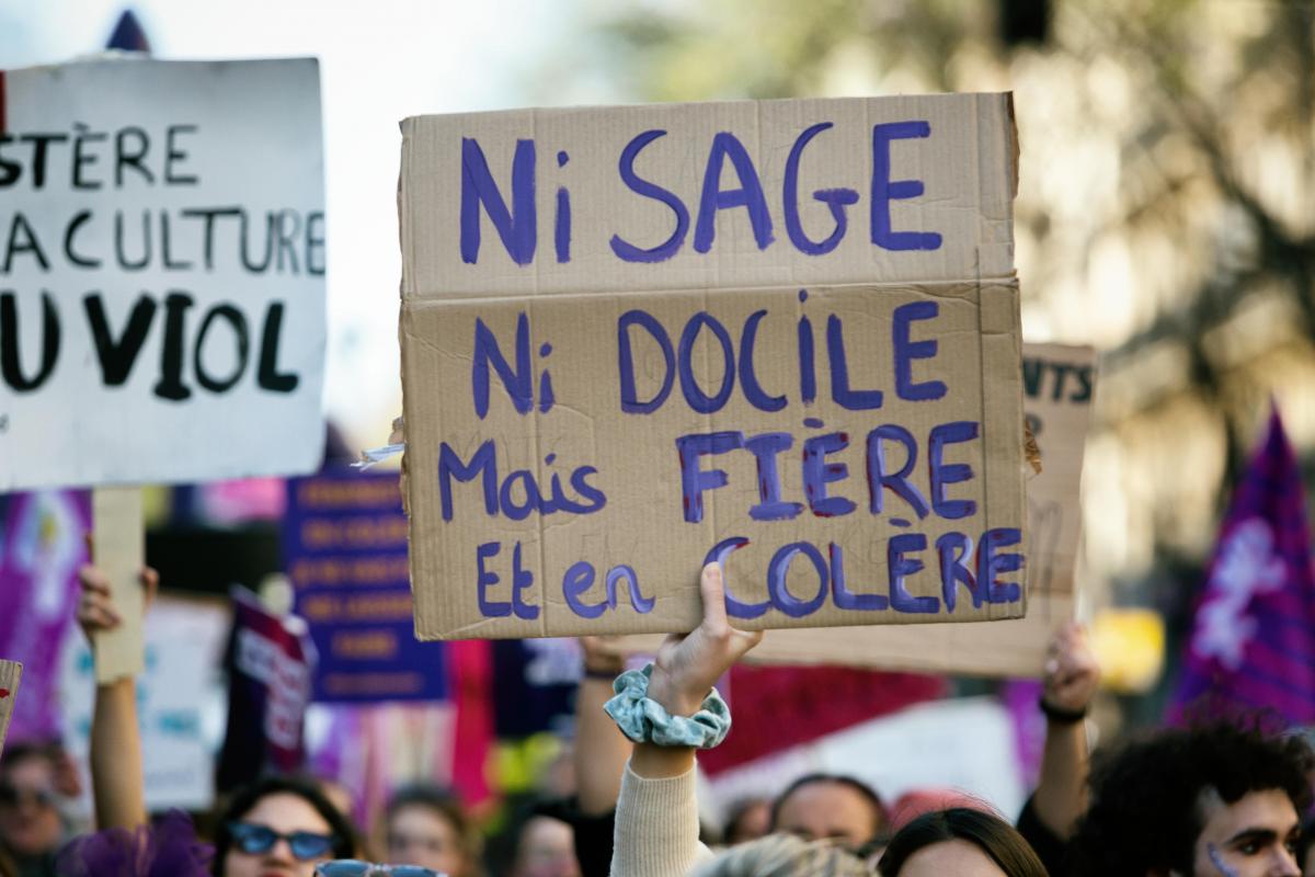 FRANCE - SOCIAL - DEMONSTRATION - FEMINIST STRIKE