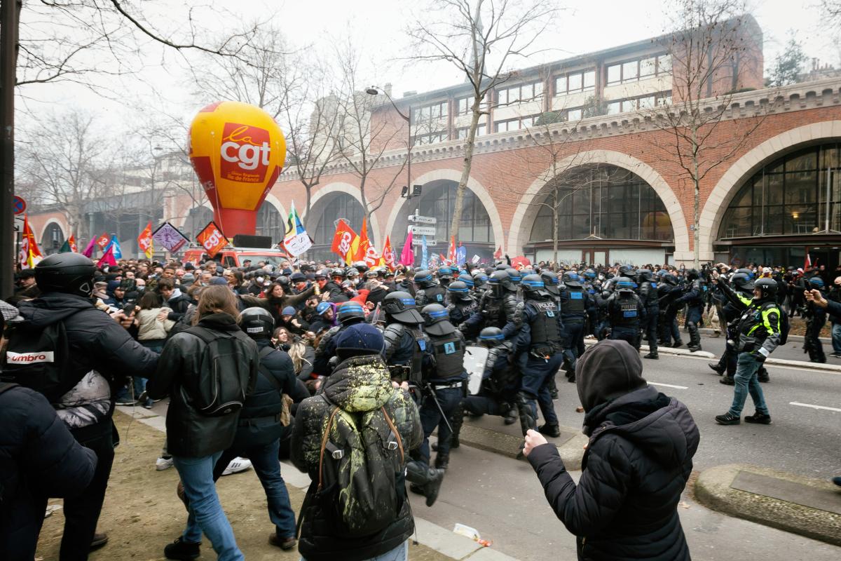 FRANCE - SOCIAL - SEVENTH DEMONSTRATION AGAINST PENSION REFORM