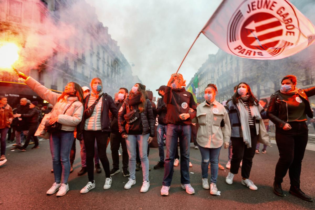FRANCE - SOCIAL - DEMONSTRATION AGAINST VIOLENCE AGAINST WOMEN