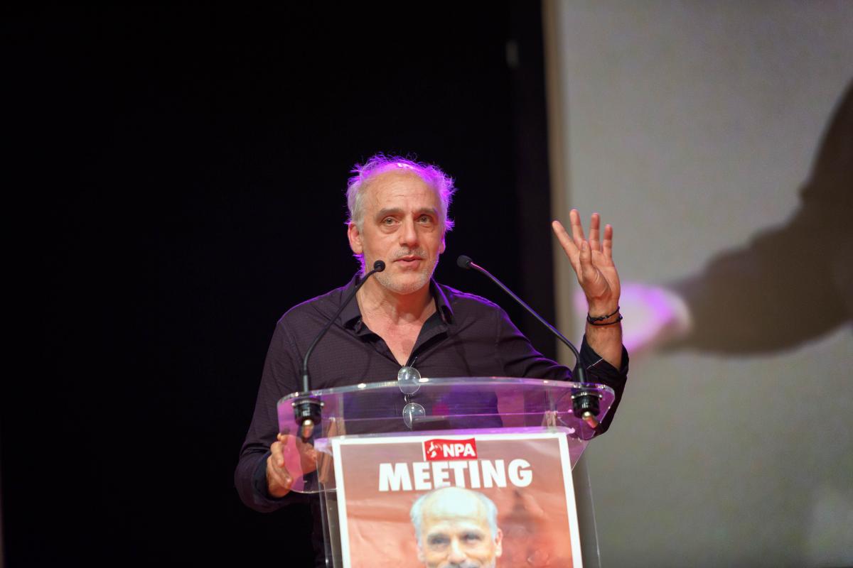 FRANCE - POLITICS - ELECTION - PHILIPPE POUTOU S MEETING IN TOULOUSE