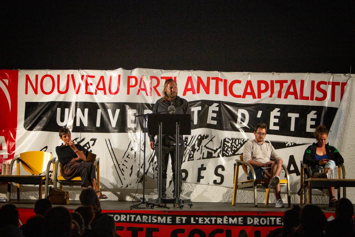 FRANCE - POLITICS - NPA MEETING AT SUMMER UNIVERSITY