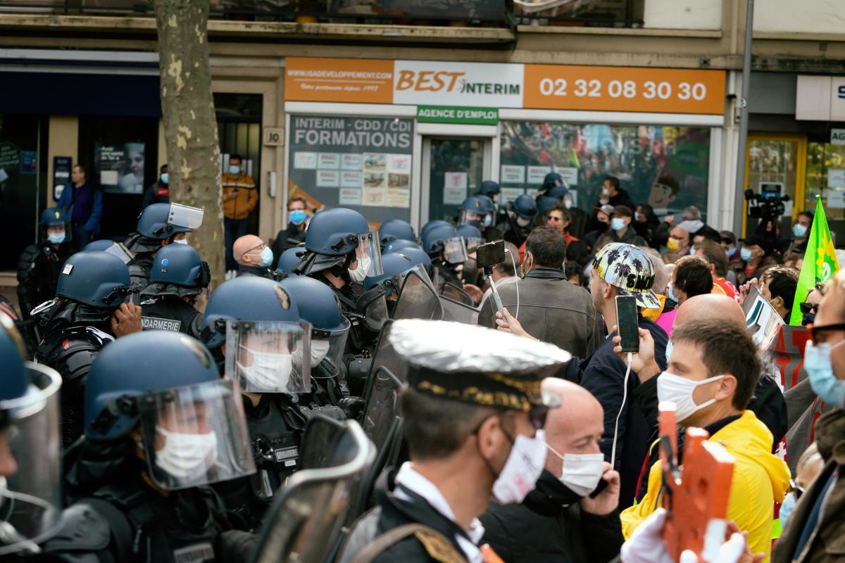 FRANCE - SOCIAL - DEMONSTRATION - ENVIRONMENTAL - DEMONSTRATIONS AFTER 1 YEAR OF LUBRIZOL FIRE